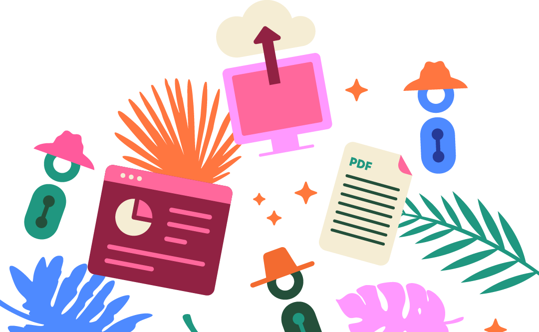 Ismos reviewing PDF, website, analytics